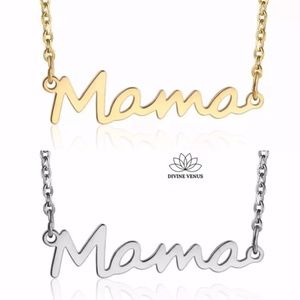 Mama Necklace | Stainless Steel | Handmade w/ Love